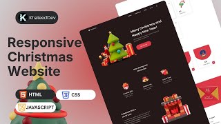 The ABSOLUTE BEST Way to Build a Christmas Website with HTML CSS JS