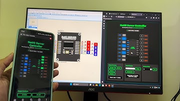 NetIO Server |  Digital I/O Web Controller | Proteus Library | Download Free