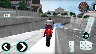 Superhero Bike Taxi Game Moto Rider - Android Gameplay screenshot 2
