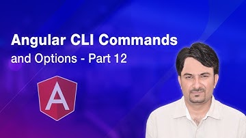 Angular CLI Commands and Options | Angular Tutorial