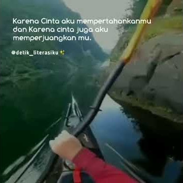 Cinta karena cinta story wa 30 detik