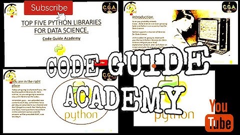 Top5 python libraries for data science: #tutorial #python