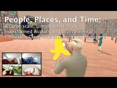 People, Places, and Time: A Longitudinal Study of Group Interaction in the Metaverse