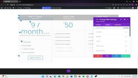 Hoe maak je een prijstabel in WordPress (2025) ✅
