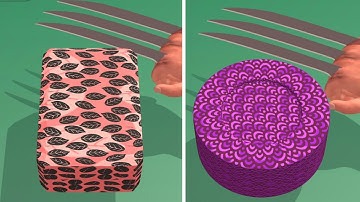 Soap Cutting! Satisfying and relaxing ASMR slicing gameplay video