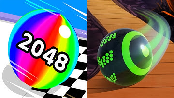 Ball Run 2048 | Sky Rolling Balls - All Level Gameplay Android iOS Ep 1