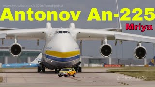 Antonov 225 take-off from Manchester Airport