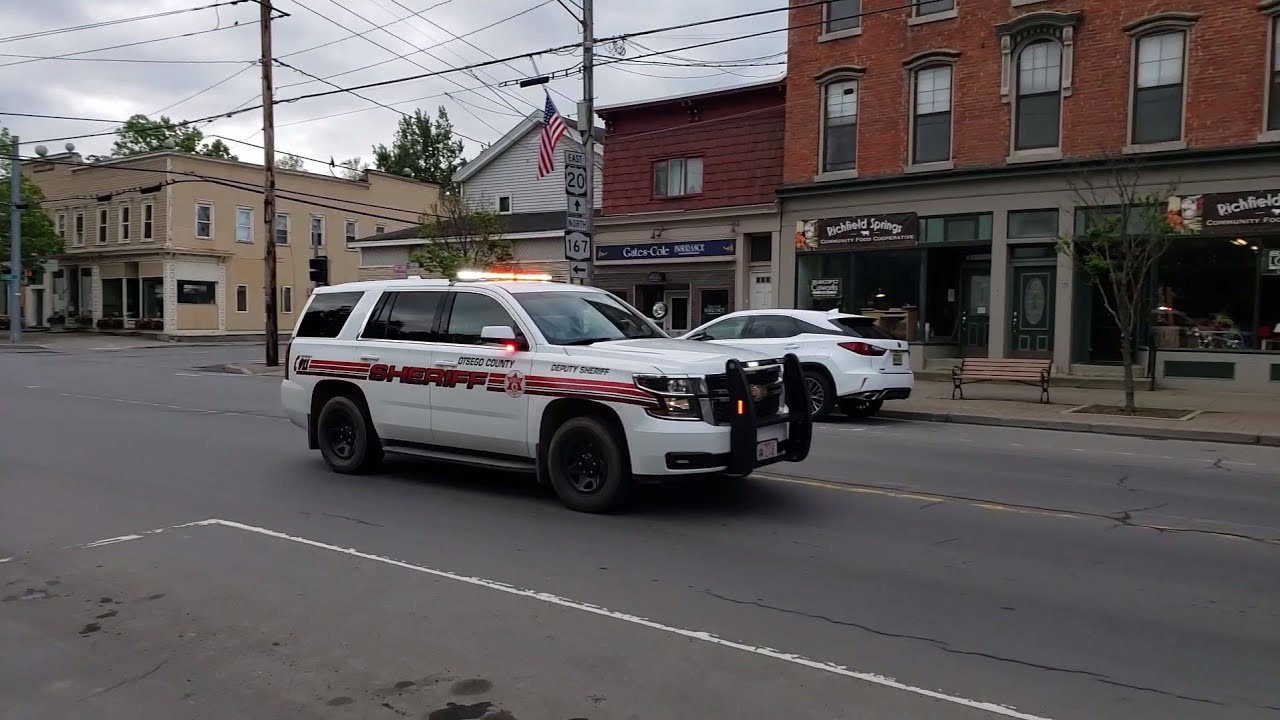 Otsego County Sheriff's deputy responding code 3 6/2/19 sheriff 