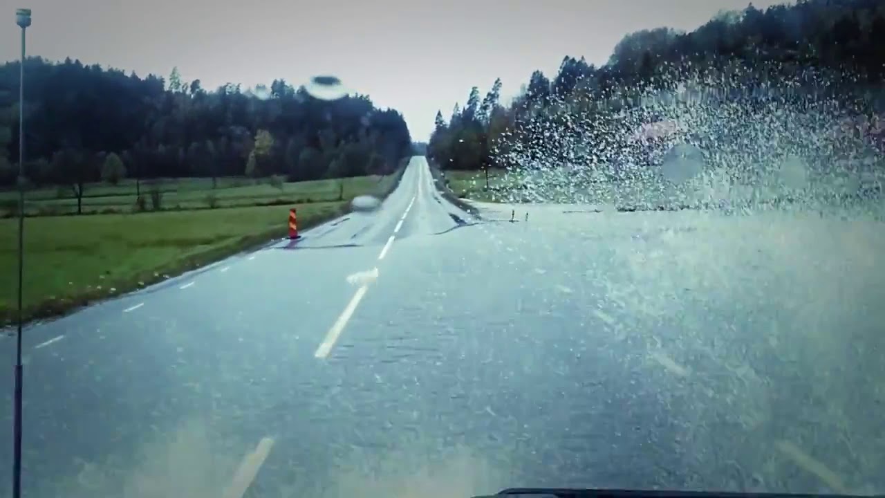 En regnfylt dag ned Bohuslen