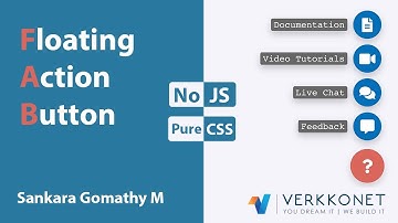 Floating Action Button in CSS | CSS Tutorials | Web Development Tutorials