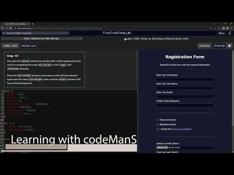 (ARCHIVED) Learn HTML Forms by Building a Registration Form - Step 55 ...