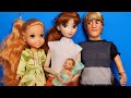 Baby brother ! Elsa & Anna toddlers- what's his name ? Barbie is the doctor