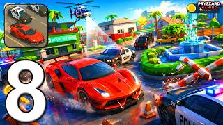 Reckless Getaway 2: Car Chase - Gameplay Walkthrough Part 8 - New Cars Unlocked (iOS, Android) screenshot 4