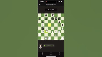 Chess Daily Puzzle 17 June 2026 #chess #game
