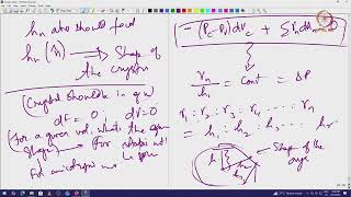 Lec 37 Equilibrium Crystal Shape and the Wulff Construction