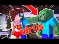 YAKALANIRSAN ZOMBİ VİRÜSÜ KAPARSIN - Minecraft