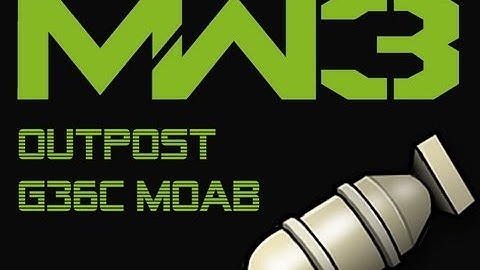 Call of Duty MW3 Outpost TDM  MOAB