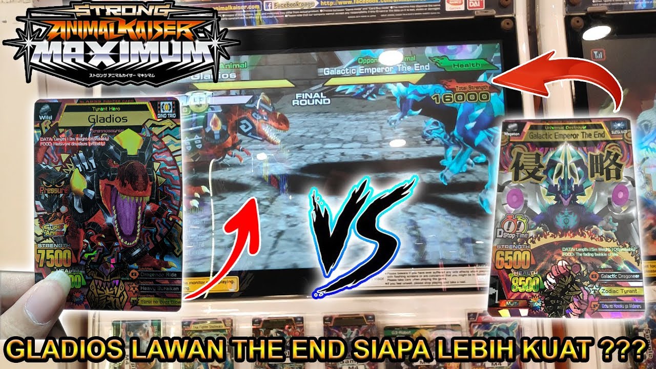 GLADIOS LAWAN THE END SIAPA LEBIH KUAT ??? - STRONG ANIMAL KAISER MAX 4 #6