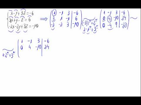 Vídeo: Com Resoldre Una Equació Mitjançant El Mètode De Gauss