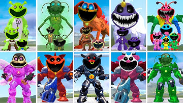 ALL MECHATITAN VS ALL SMILING CRITTERS - POPPY PLAYTIME CHAPTER 4 In Garry