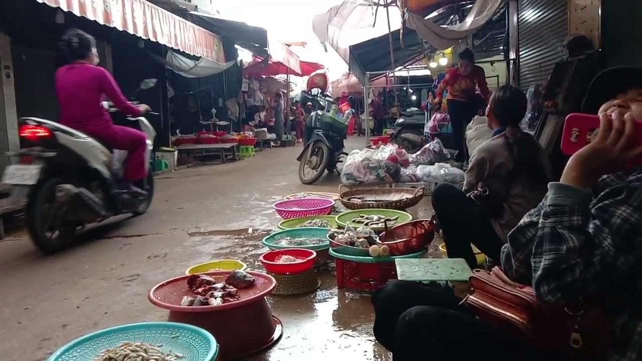 market seimreap cambodia | phsar ler 