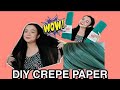 DIY HAIR DYE USING CREPE PAPER | DharlynVlogs