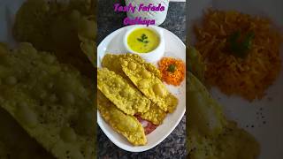 Fafda Gathiya fafada fafda gathiya snacks tasty yummy gujratisnacks gujratifood breakfast