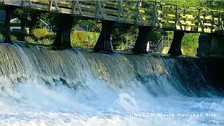 Darley Abbey Mills — UNESCO World Heritage Site. 720HD.