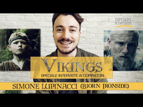 Simone Lupinacci (Bjorn Ironside) - Vikings Special Interviews to italian Voice Actors (CC)
