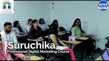 suruchika-15 years experience | Digital Marketing Course @ TATA Institute of Social Sciences