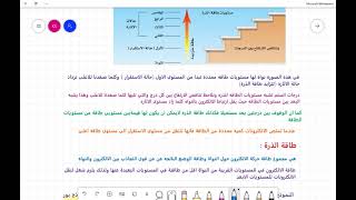 نموذج بور للذره   تكميه الطاقه فيزياء 4   ( 40 )