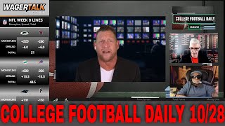 College Football Week 9 Betting Picks, Predictions and Odds | College Football Daily | Oct 28