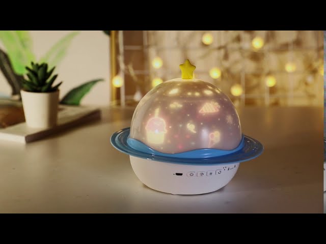 Velador Proyector Led Infantil Lampara Usb Luz De Noche 