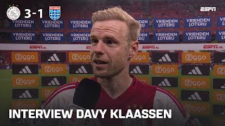 Davy Klaassen: "Pirmą valandą buvo gerai, po to pusvalandis buvo silpnesnis" | Interviu
