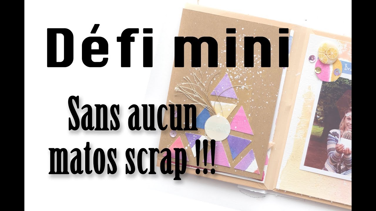 SCRAPBOOKING {TUTO } Mini album VENISE avec 200 PHOTOS I LYDILLE I 