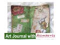 Mixed Media Art Journal with Stamperia