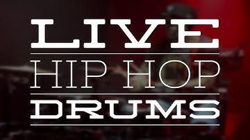 Live Hip Hip Drums WAV, Stylus RMX, REX2 & Apple Loops