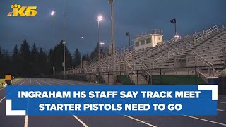Ingraham High School staff, students say it's time to get rid of starting pistols at track meets
