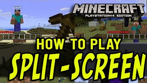 マイクラ2人プレイ垂直 プレステ4