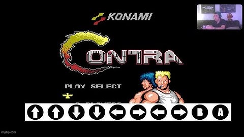 Josh Plays and Beats Contra (NES) with Konami Code - Live on Twitch