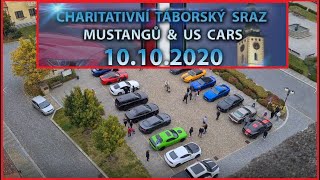 Charitativní Táborský sraz Mustangů a US aut - 10.10.2020