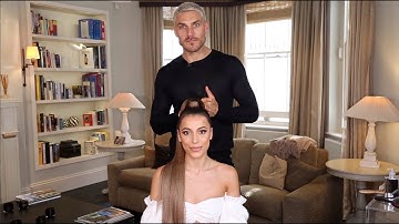 Chris Appleton Hair Tutorial: How to Create the Perfect Snatched Ponytail with Amy @amysmakeupbox