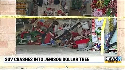 2 injured when SUV crashes into Jenison Dollar Tree