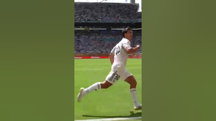 GOLAZO  de GONZALO REAL MADRID #shorts #football #realmadrid #gonzalo #futeball #futbol