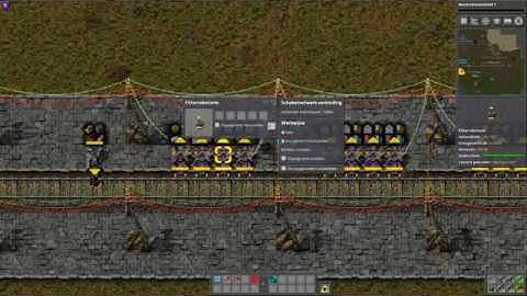 Factorio modulair outpost train system