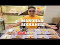 Delhi best sweets shop manohar  bikkanery manohar bhaji wala
