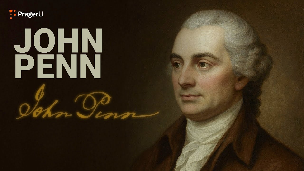 Road to Liberty: John Penn | The White House Founders Museum |  PragerU