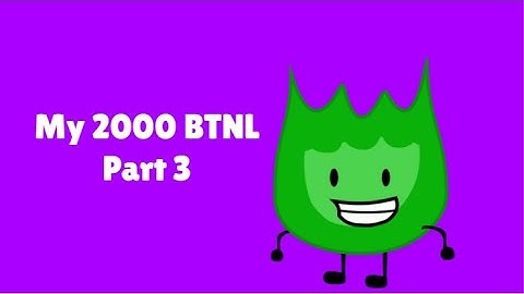 My By The Numbers List (2000 Edition) (Part 3)