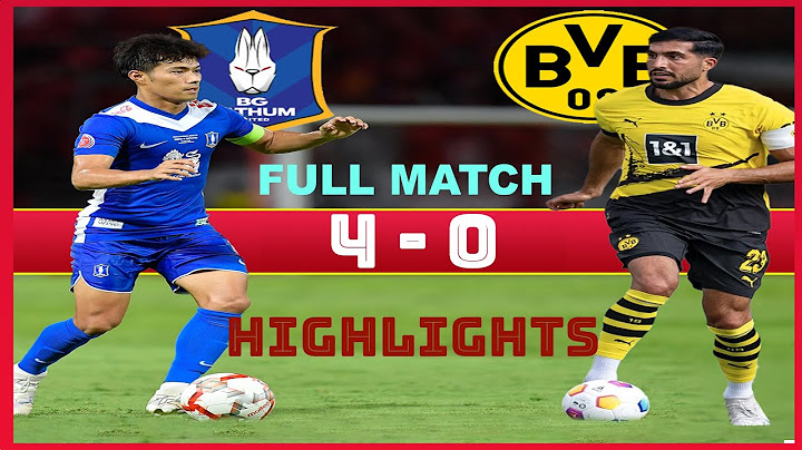BG Pathum United 4-0 Borussia Dortmund | PRE-SEASON HIGHLIGHTS | CLUB FRIENDLIES 2024