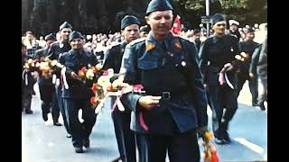 Switzerland Military Parade 1957  Appears To Be A Remembrance or Memorial Event  Military Members